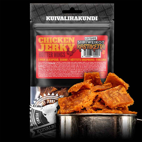 Chicken Jerky Hotter Wings 40g